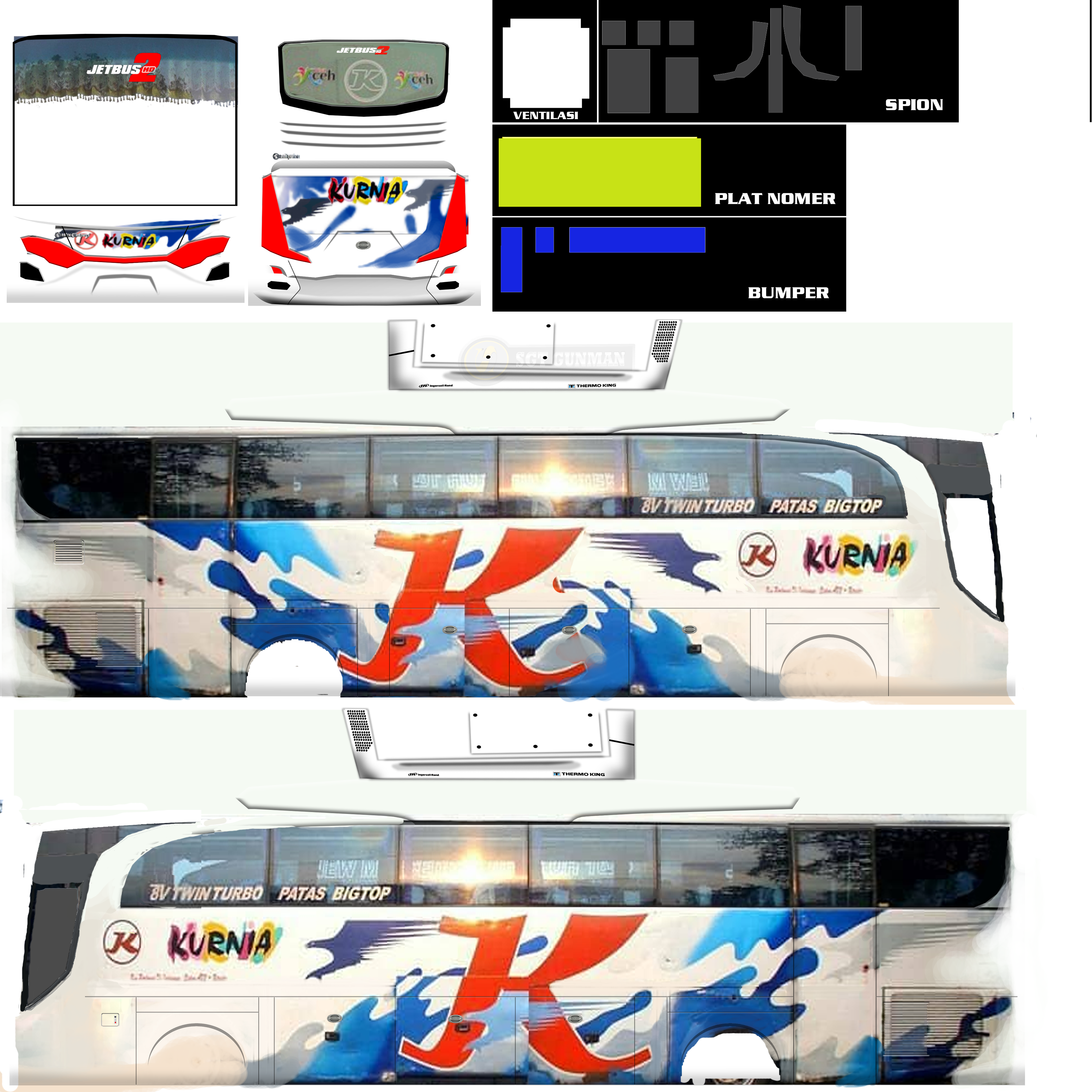 LIVERY BUS BIASA