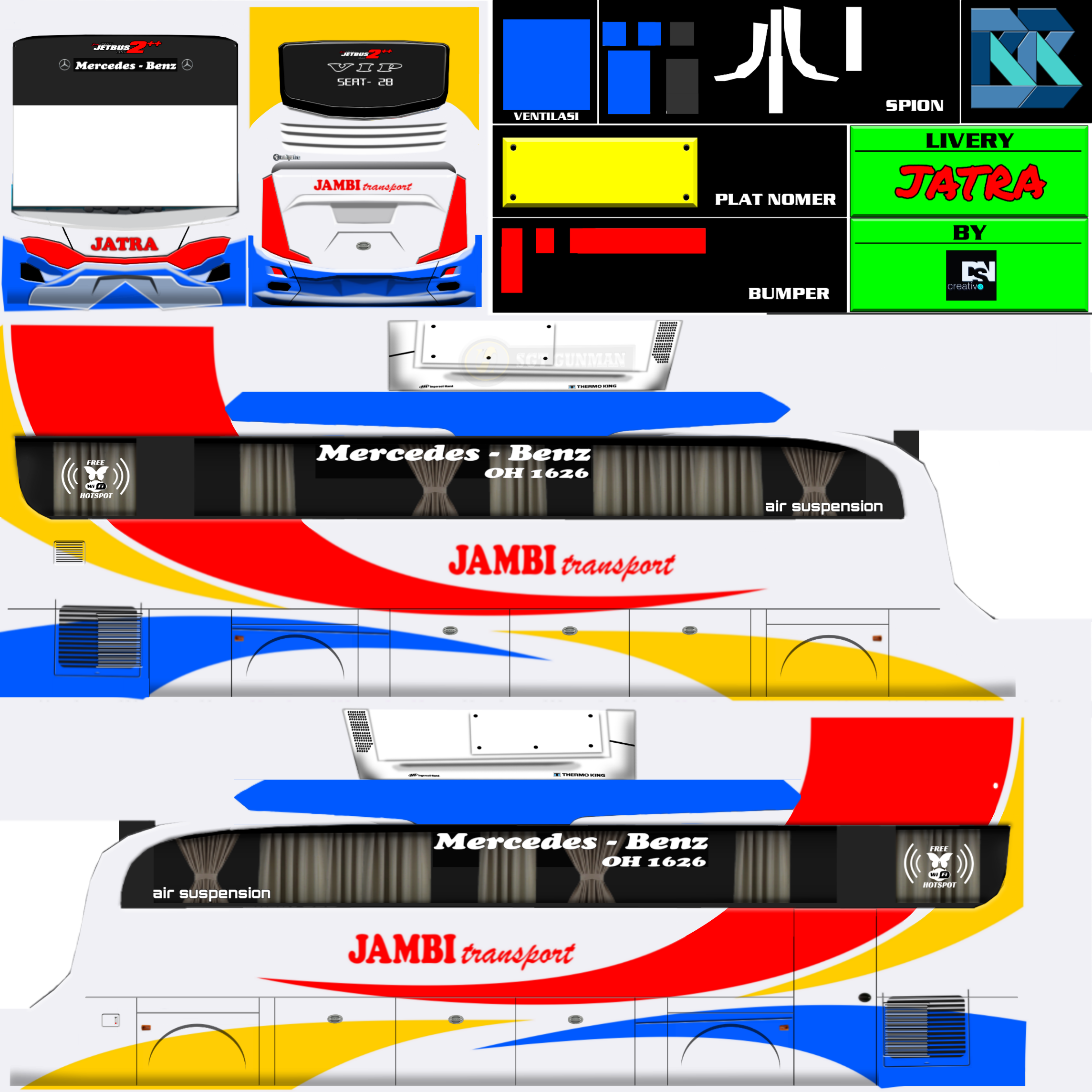 LIVERY BUS ORI